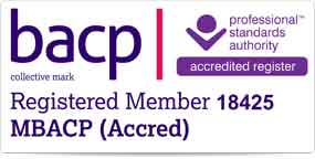 BACP Registered Member 18425